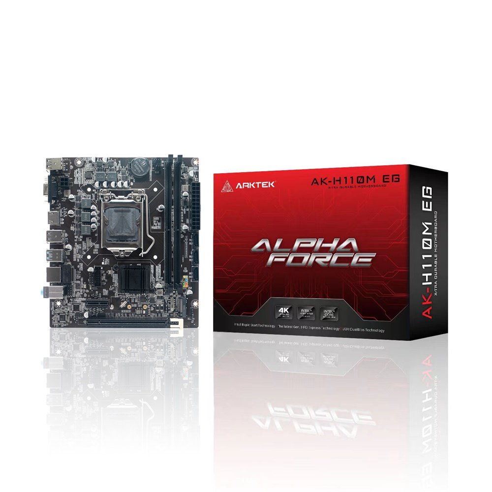 Motherboard Arktek H110M EG VS Socket 1151 2xDDR4 PCIe Micro ATX