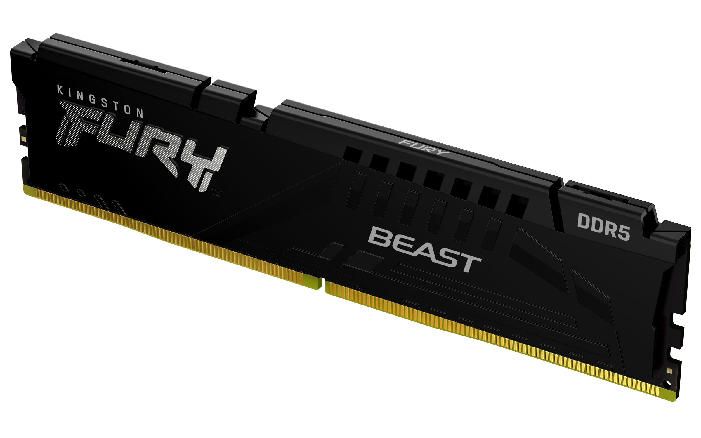 Memória Ram Kingston Fury Beast Black EXPO DDR5 16GB 6000MT/s CL36 DIMM