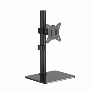 Suporte de Secretária MS-D1ST-03  para 1 Monitor  Ajustável em Altura Rotaçao e e Inclinaçao até 32" / 9Kg
