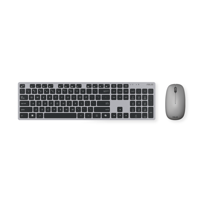 Conjunto Teclado e Rato Asus W5000 Copilot Cinza
