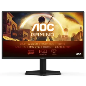 Monitor AOC 25G42E 25" (24.5") Ips FullHD 180Hz 1ms HDMI DisplayPort