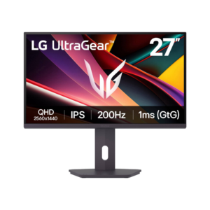 Monitor Gaming LG UltraGear 27" 27G610A-B IPS 16:9 QHD 200Hz 1ms Regulável em Altura Pivor e Inclinaçao