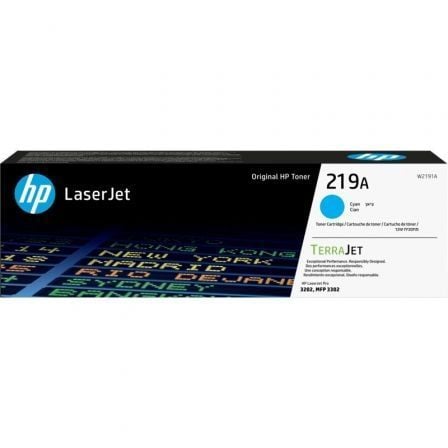 Toner Original HP nº219A Azul W2191A