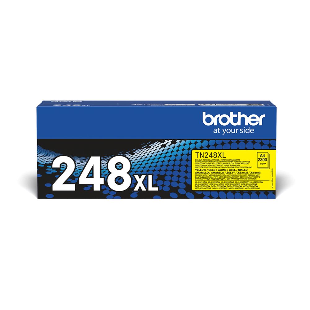 Toner Original Brother TN248XL Amarelo TN248XLY 2300 Páginas - Image 2
