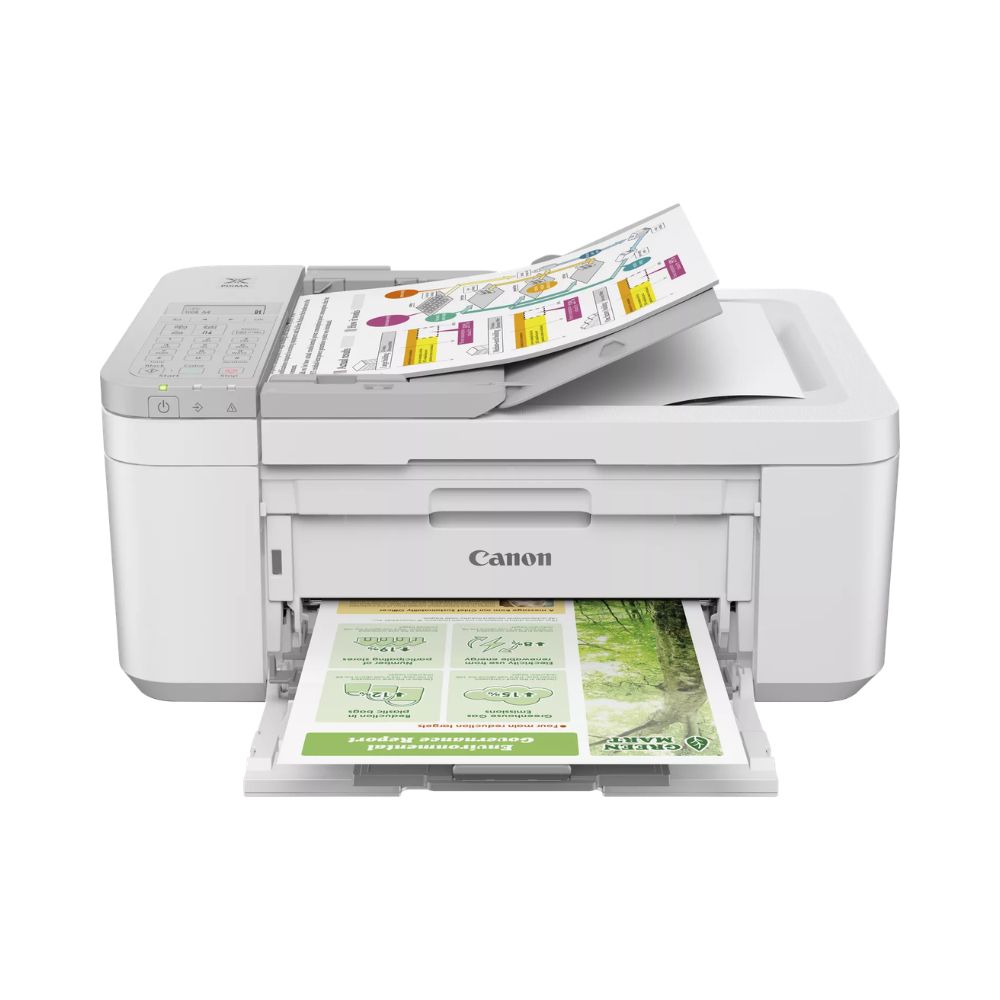 Impressora Multifunções Canon Pixma TR4756i Color Duplex WiFi Fax Jato Tinta - Image 2