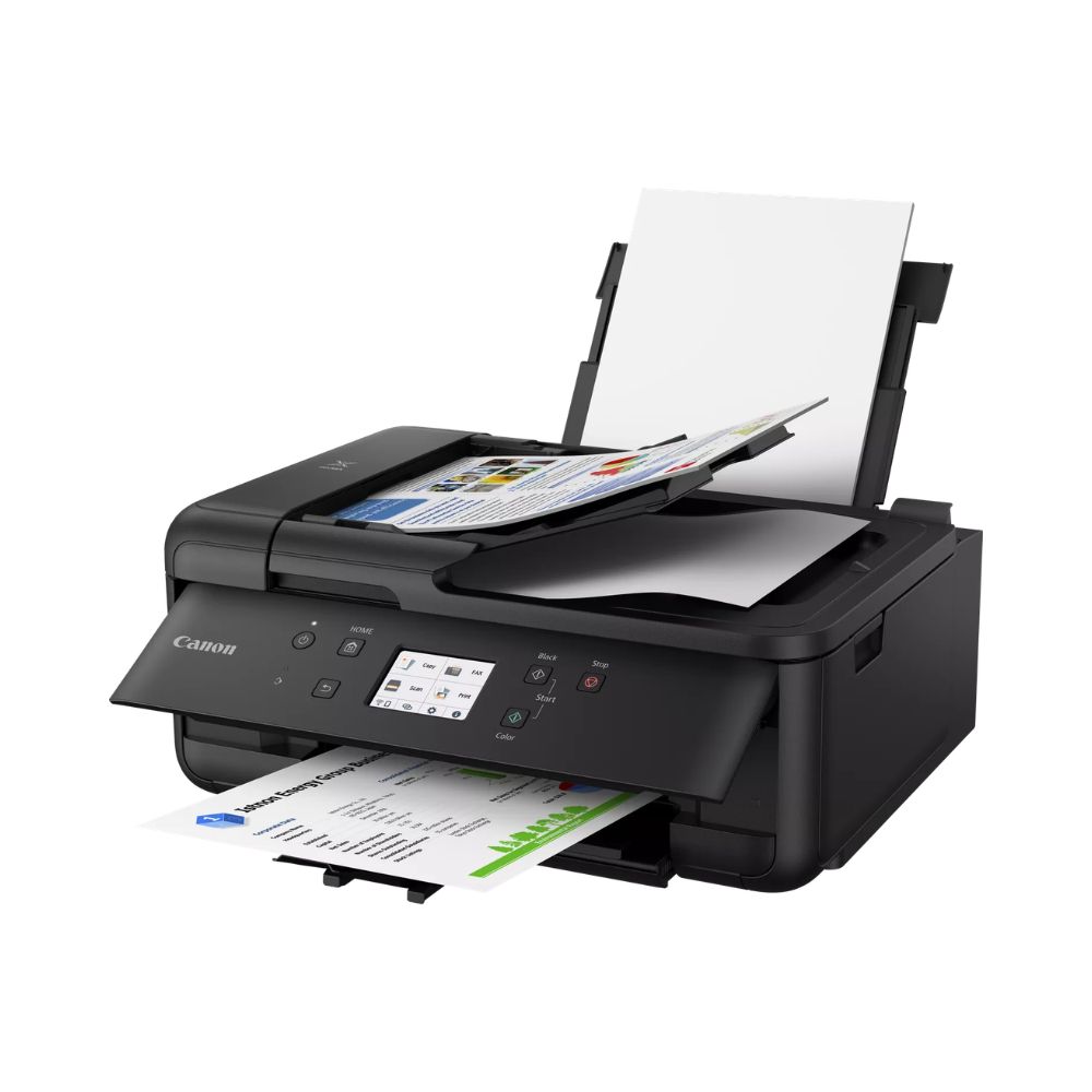 Impressora Multifunções Canon Pixma TR7650 Color Duplex WiFi Fax Jato Tinta - Image 3