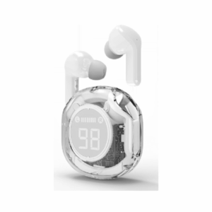 Auriculares Bluetooth Sem Fios Gembird TWST-01-BK In-Ear para Chamadas e Música com Carregamento USB-C Brancos