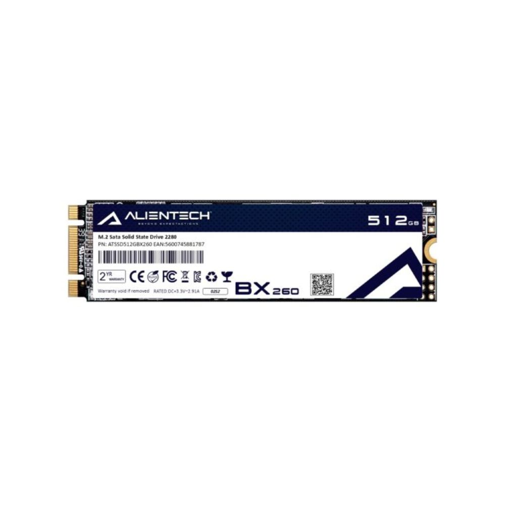 Disco SSD AlienTech BX260 512Gb M.2 NVME Sata Bulk