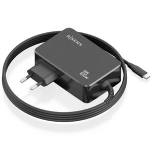 Carregador de Portátil GaN Aisens USB Tipo-C 100W Automático Tensão 5-20V