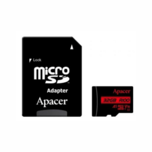 Micro SDHC Apacer 32GB microSD HC UHS 1 com Adaptador/ Clase 10/ 100MBs