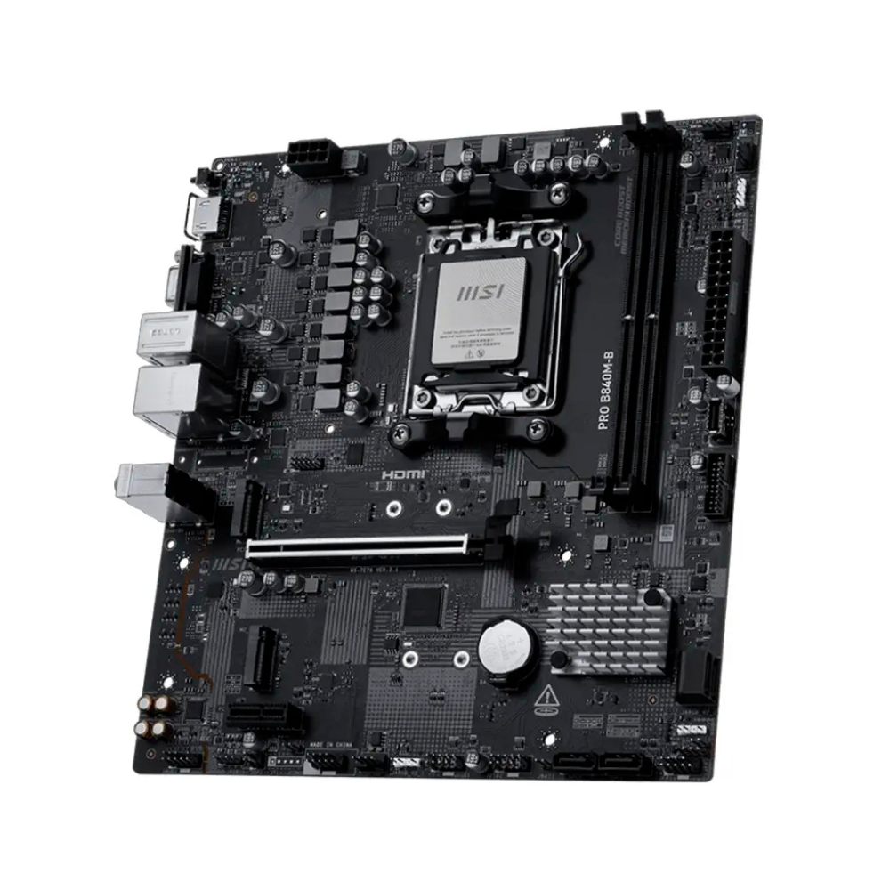 Motherboard MSI PRO B840M-B AMD B840 AM5 micro ATX - Image 4