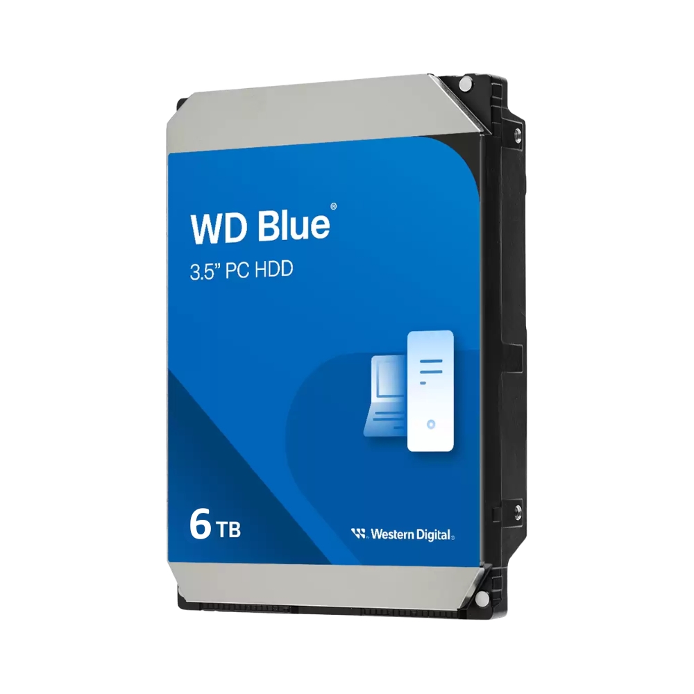 Western Digital Blue WD60EZAX Disco Duro Interno 6 TB 5400 RPM 256 MB 3.5" - Image 2