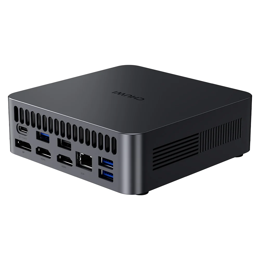 Mini-Pc NUC Chuwi Aubox X Intel Ultra 5 226V 16Gb 512Gb Wifi6 BT5.3 RJ45*1 Hdmi*1 DP*1 USB 3.2*2 USB 2.0*1 Typce-C*1 Windows 11 Pro