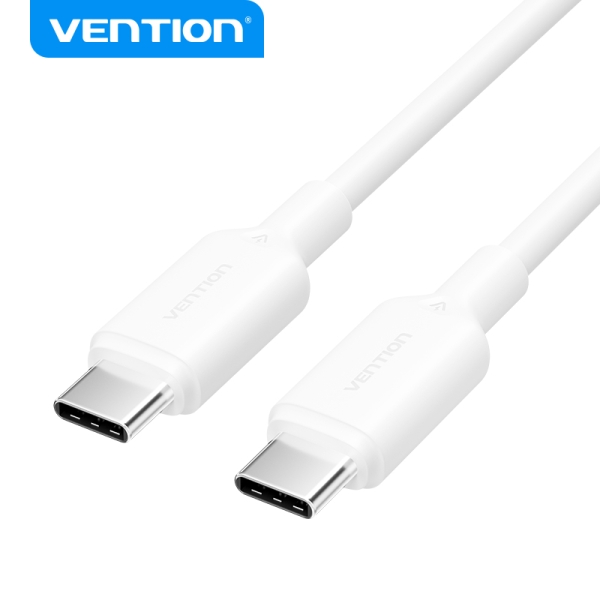 Cabo USB Vention - 60W - 3A - 1m - Cor Branco