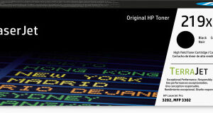 Toner HP Original LaserJet 219X de alta capacidade preto
