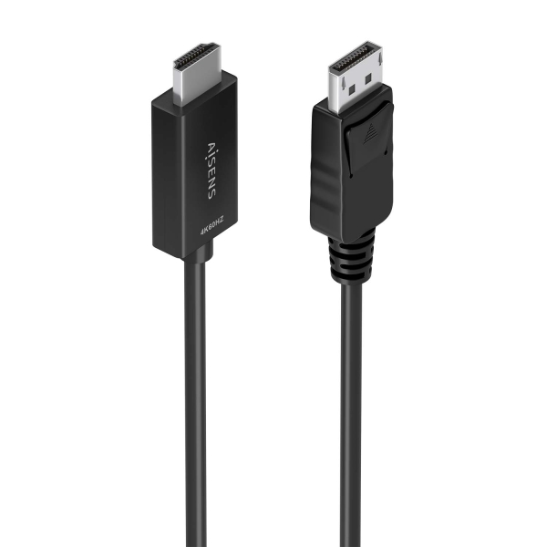 Adaptador Aisens DISPLAYPORT a HDMI 4K@60HZ - DP/M-HDMI/M - 1.5m