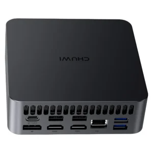 Mini-Pc NUC Chuwi Aubox X Intel Ultra 5 226V 16Gb 512Gb Wifi6 BT5.3 RJ45*1 Hdmi*1 DP*1 USB 3.2*2 USB 2.0*1 Typce-C*1 Windows 11 Pro