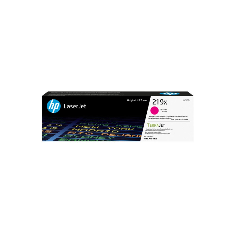 Toner HP Original LaserJet 219X de alta capacidade magenta