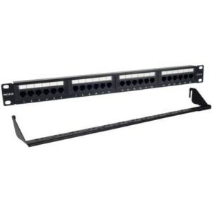 Patch Panel Phasak PU 2424/ 24 Portas Cat.6 Altura 1U gestao de cabos
