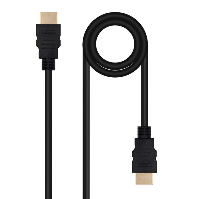 Cabo HDMI V2.0 4K@60Hz 18Gbps Nanocable A M/M 2 M Preto