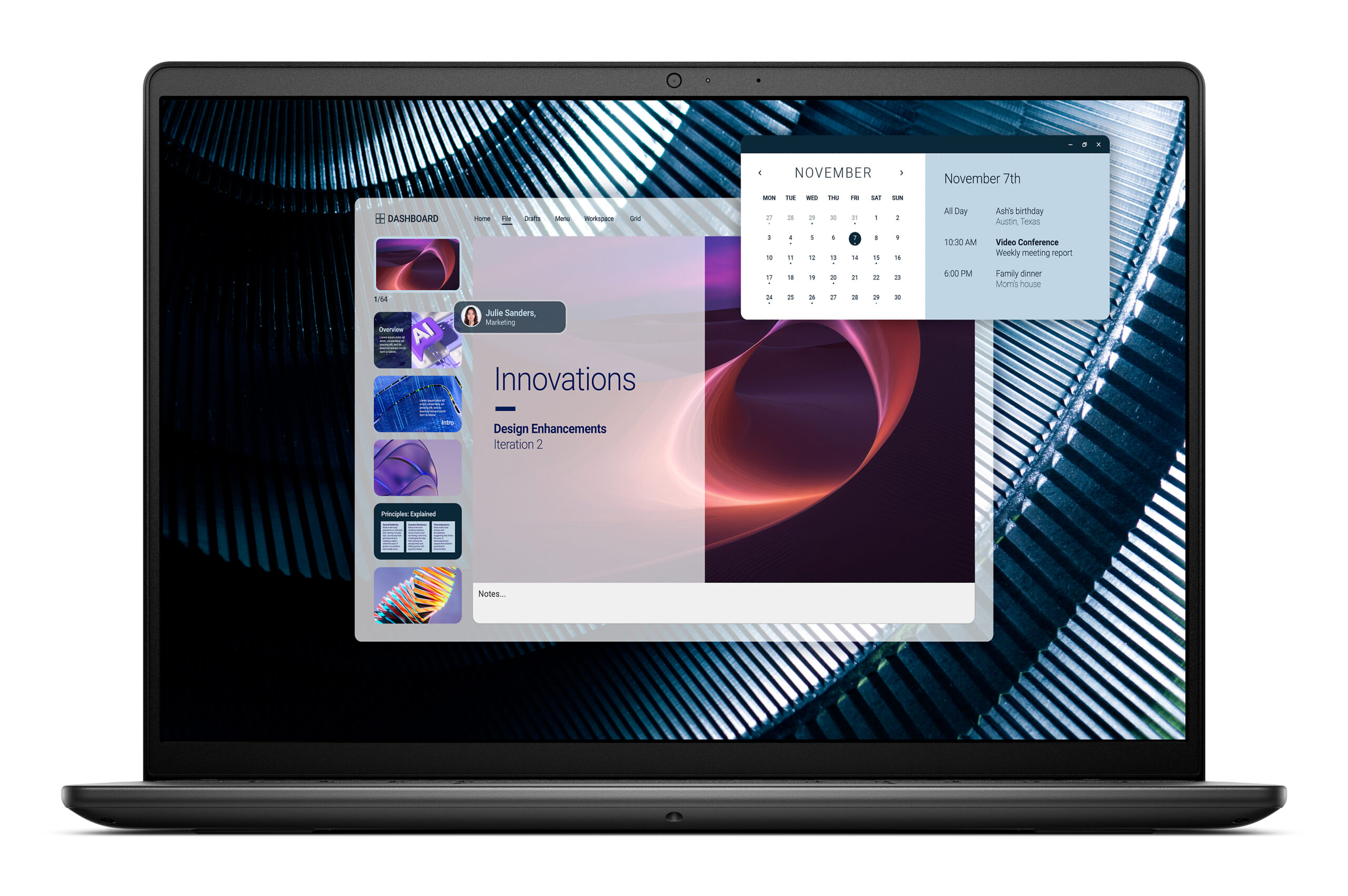 Portátil Dell Pro 14 Essential PV14250 - AI PC 14" Intel Core 5 - 120U 16GB 512GB Wi-Fi 6 Windows 11 Pro - Image 2