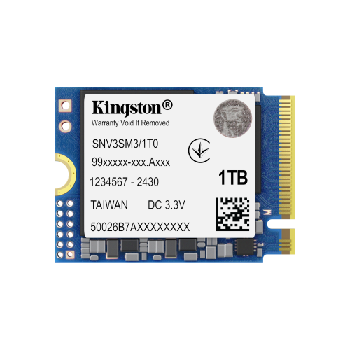 Disco SSD Kingston 1TB NV3 M.2 2230 NVMe