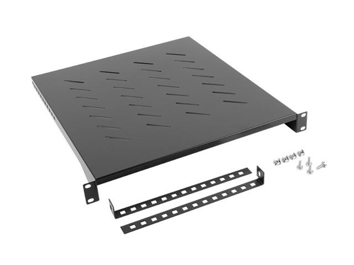 Gaveta / Prateleira Lanberg AK-1005-B para Bastidor Metálica para rack