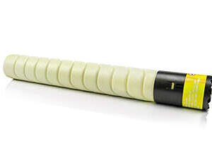 Toner Compativel Konica Minolta TN324 TN512 TN514 Amarelo Sustitui A8DA250 TN324Y A33K252 TN512Y A9E8250 TN514Y