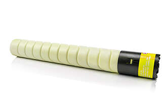 Toner Compativel Konica Minolta TN324 TN512 TN514 Amarelo Sustitui A8DA250 TN324Y A33K252 TN512Y A9E8250 TN514Y