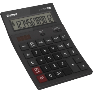 Calculadora de Secretária Canon AS-1200 12 Dígitos Cinzenta