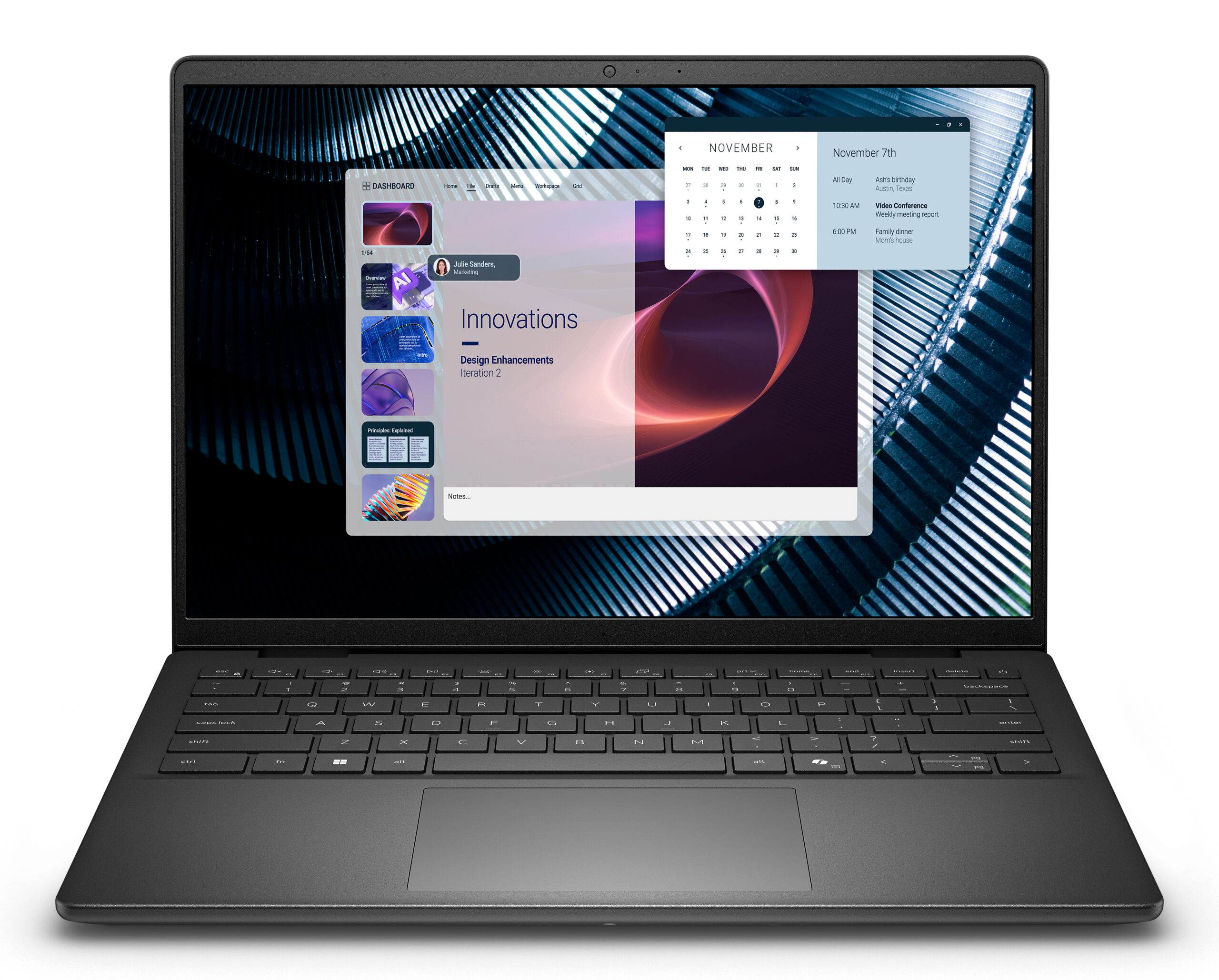 Portátil Dell Pro 14 Essential PV14250 - AI PC 14" Intel Core 5 - 120U 16GB 512GB Wi-Fi 6 Windows 11 Pro