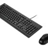 Kit Teclado e Rato USB Asus com Tecla Copilot U2000 Preto