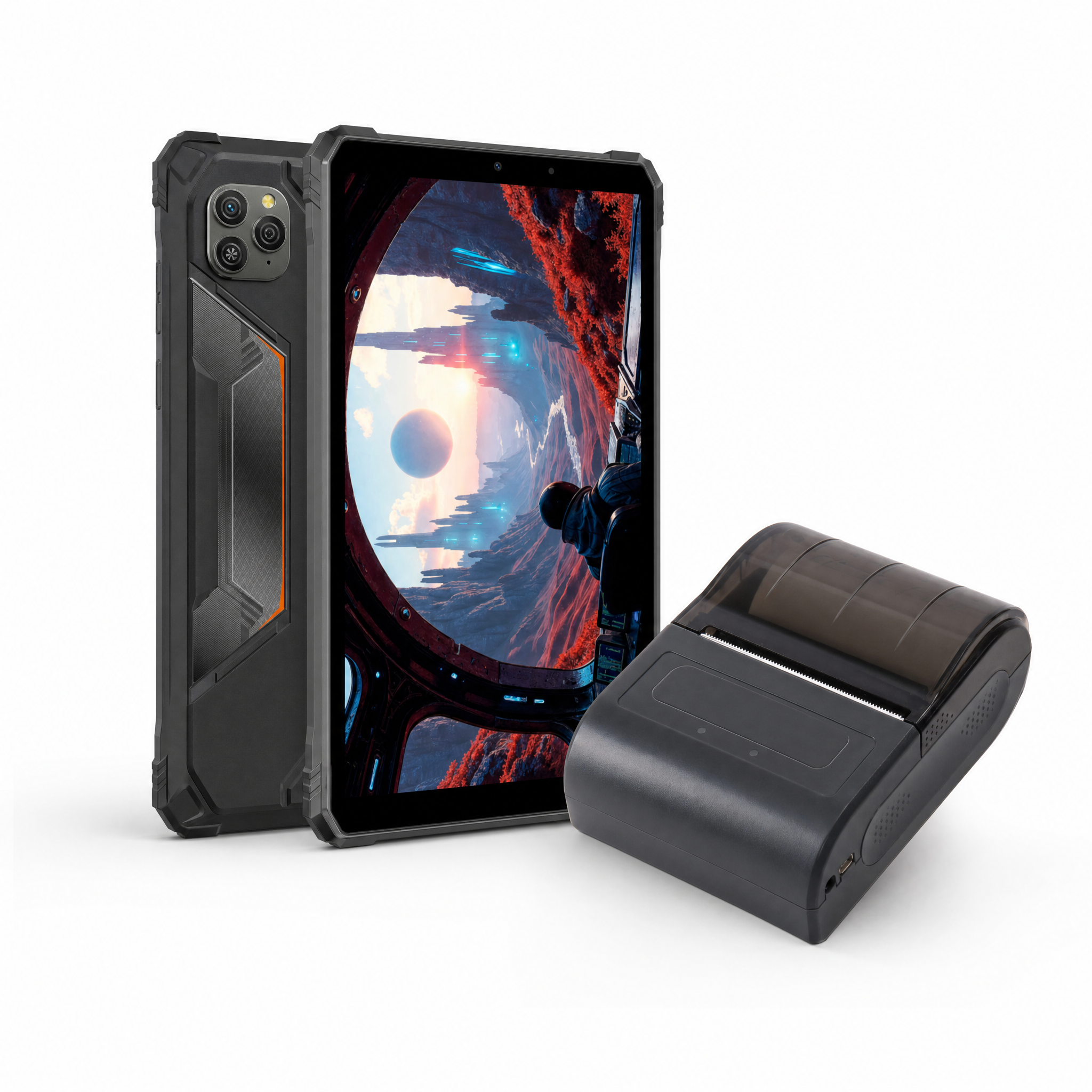 Promoçao Pack Mobilidade Tablet Rugged Active 5 + Impressora 57mm Portátil
