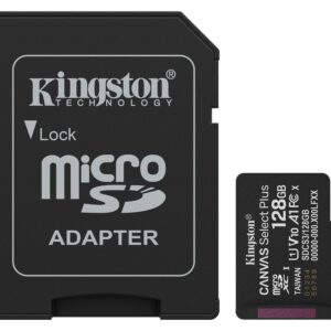 Cartão 128GB microSDXC Canvas Select Plus Gen3 150MB/s A1 Card + Adapter