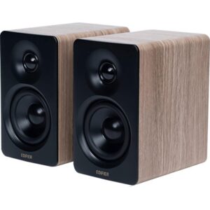 Colunas Edifier Desktop M60 66W Bluetooth USB-C Classic Oak
