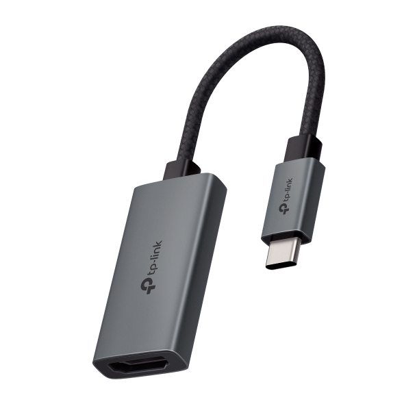 Adaptador TP-Link UA520C HDMI para USB-C 10 cm 4K Cinzento Escuro