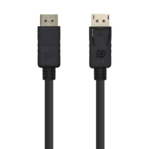Cabo DisplayPort 1.4 AISENS Macho/Macho 8K 60 Hz 2 m Preto