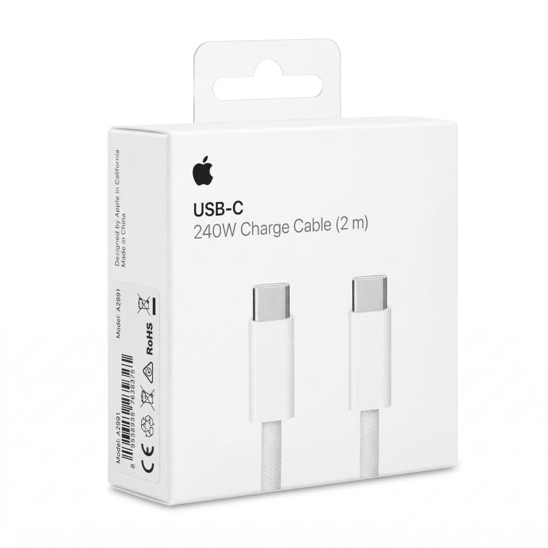 Cabo Apple USB-C para USB-C 240W 2 m Branco – MU2G3ZM/A - Image 2