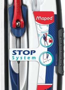 Compasso com Sistema de Bloqueio Maped  – Inclui Adaptador e Minas de Substituição