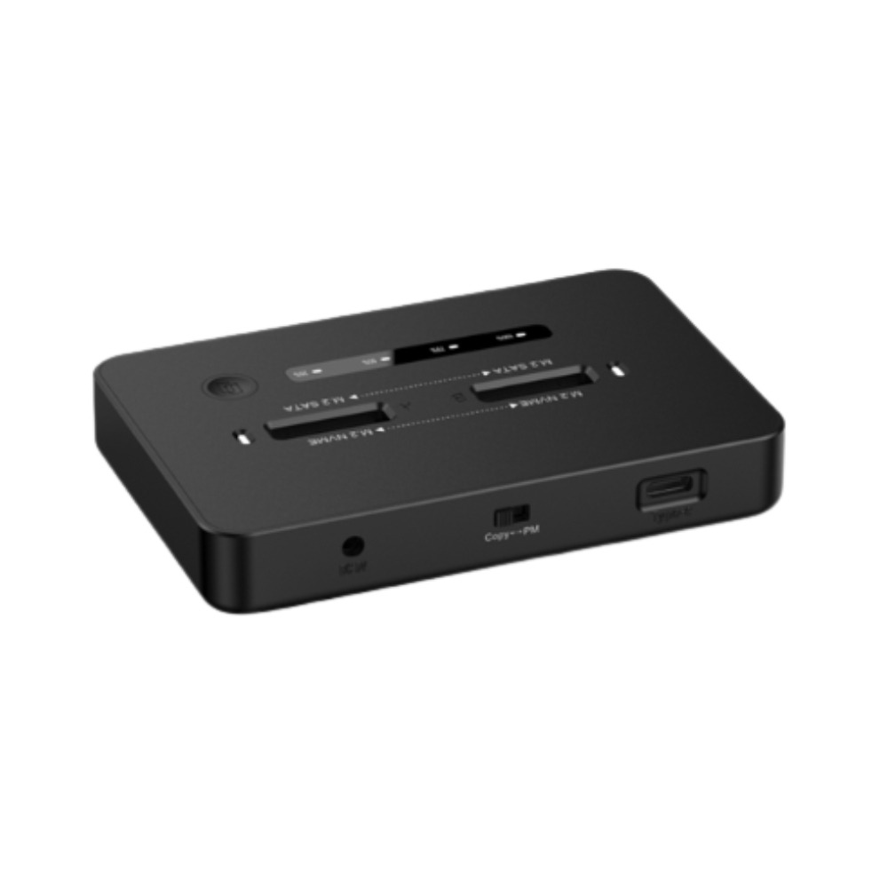 Docking Station Type-C para SSD M.2 Sata e M.2 Nvme funçao de clonagem apenas com transformador - Image 5