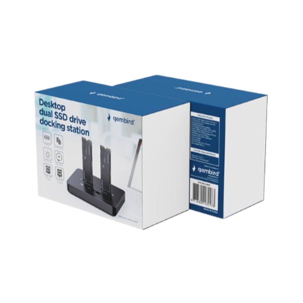 Docking Station Type-C para SSD M.2 Sata e M.2 Nvme funçao de clonagem apenas com transformador - Image 6