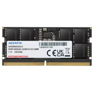 Memoria So-Dimm Adata 32Gb DDR5 5600Mhz AD5S560032G-S