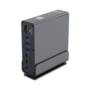 Docking Station Gembird Type-CF 15in1 Usb HUB USB 2.0 x2 Usb 3.2 x 2 / Typce-C x 3PD HDMI x 2 DP x1 Card reader GigaLAN 3.5mm Audio