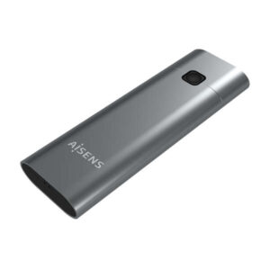 Caixa Externa AISENS para SSD M.2 NVMe (NGFF) USB 3.2 Gen 2 – Cinzento