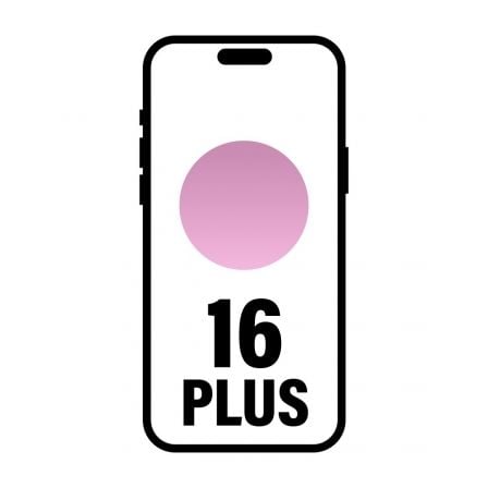 Smartphone Apple iPhone 16 Plus 128GB 6,7" 5G Rosa