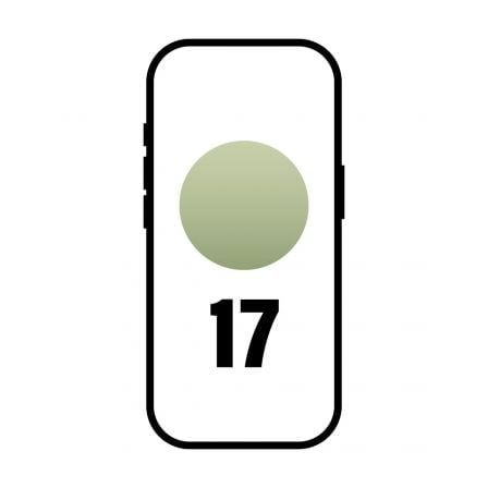 Smartphone Apple iPhone 17 256GB 6,3" 5G Verde Sálvia