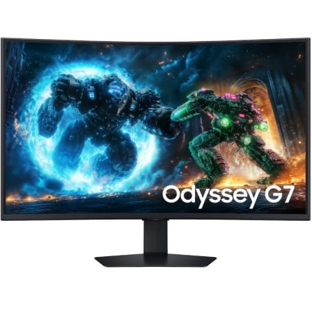 Monitor Gaming Curvo Samsung Odyssey G7 G75F 37" 4K 1ms 165Hz/ VA Regulavel em Altura Preto