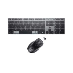 Conjunto Teclado e Rato HP 725 multidispositivo recarregáveis sem fios HP 725