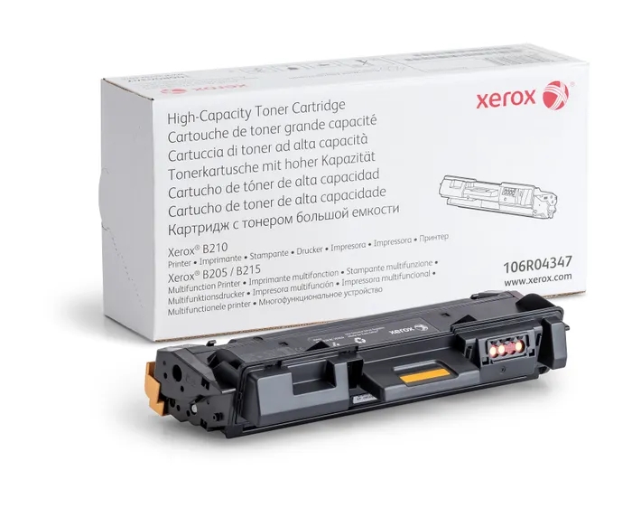 Toner Original Xerox Preto 106R04347 para B205 B210 e B215