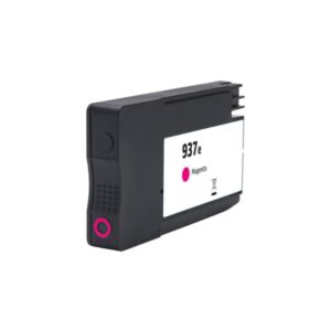 Tinteiro Compativel  HP 937e XL Magenta Cartucho de Tinta Pigmentada Substitui 4S6W7NE/4S6W3NE (Chip reforçado contra actualizaçoes)